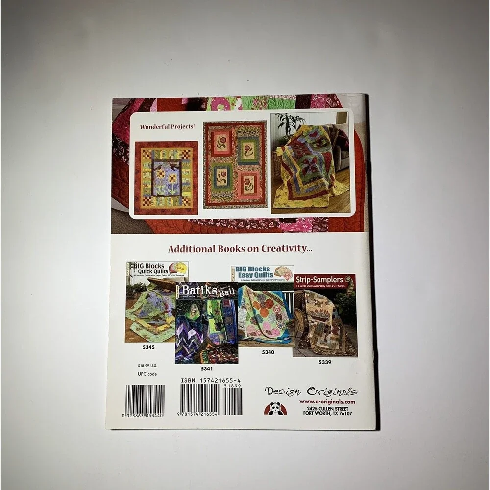 Strip-Frenzy Suzanne McNeill 8 quilts Jelly Roll 2 1/2” Strips Design Originals